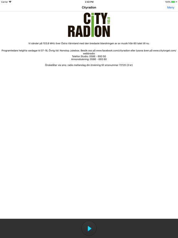 Screenshot #5 pour Cityradion