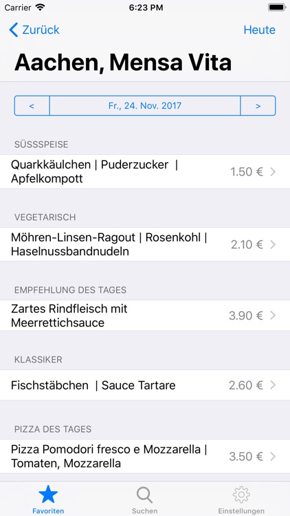 OpenMensa screenshot-3