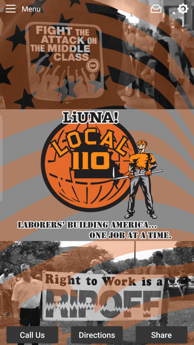 How to cancel & delete Laborers Local 110 from iphone & ipad 3