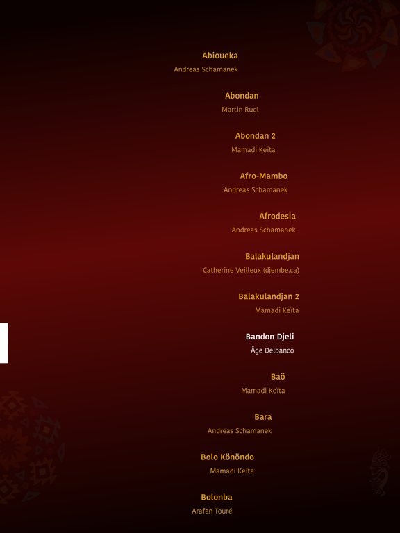Piti Piti Pa - Djembe Studio iPad screenshot 1 - Music app