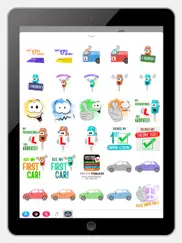 learn to drive sticker pack ipad capturas de pantalla 1