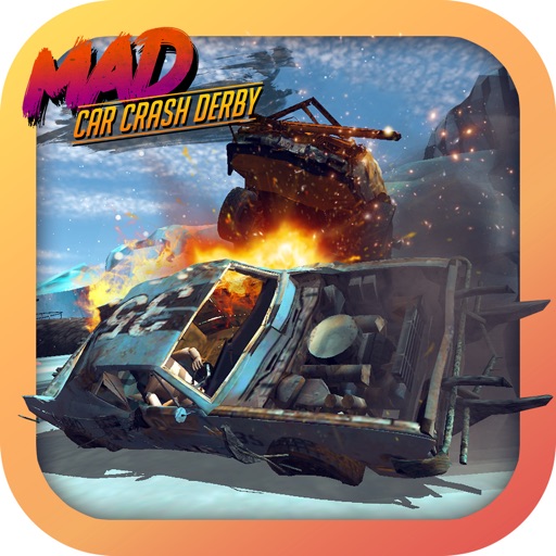 Mad Car Crash Derby 2.0 iOS App