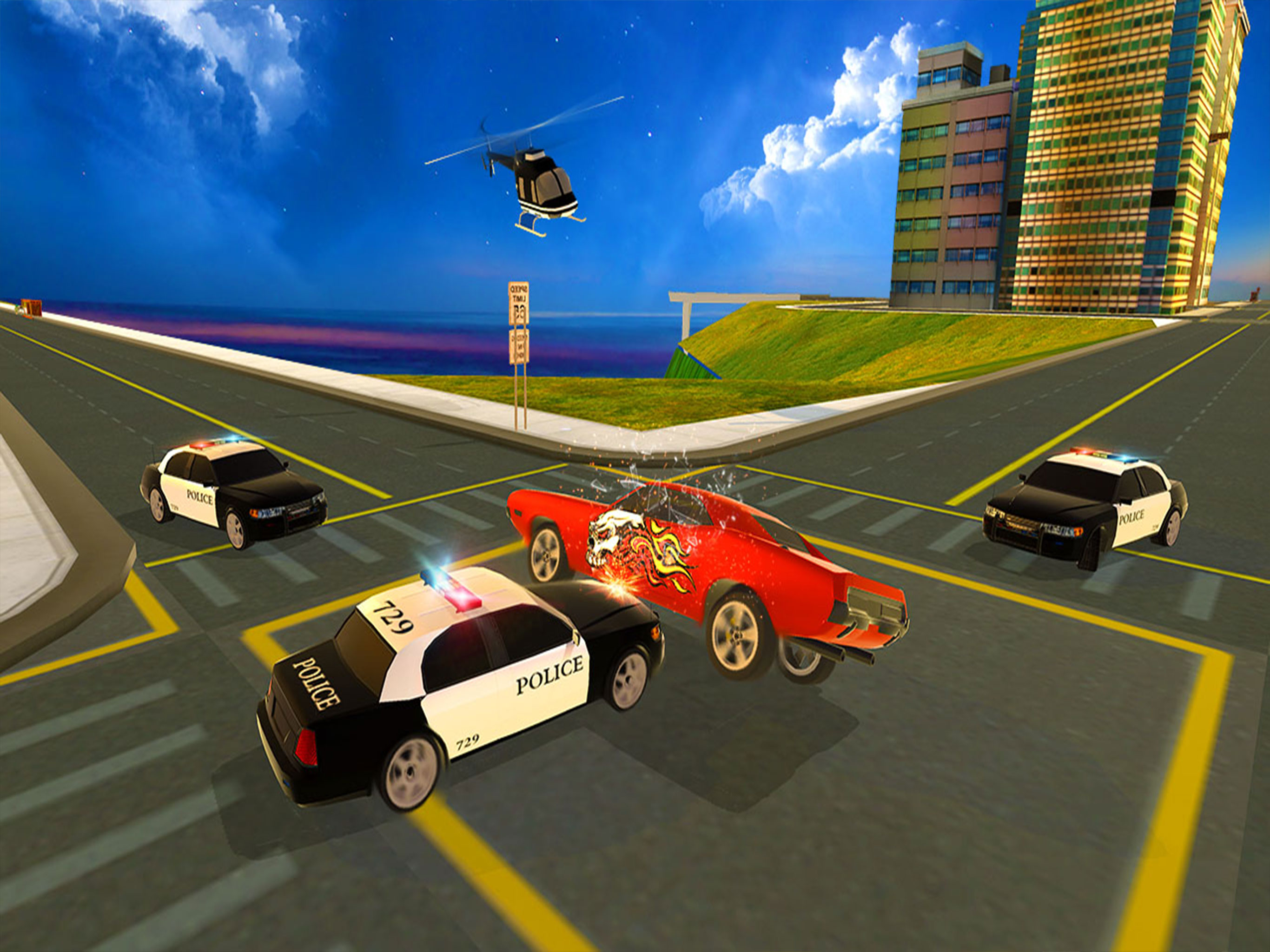 Crazy Driver Escape Sim