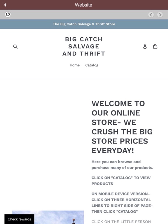 Big Catch iPad screenshot 2 - Business app