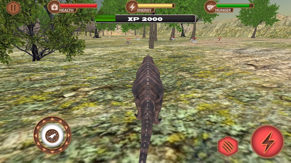 #2. Dinosaur Attack: Survival Game (iOS) Podle: Muhammad Razzak