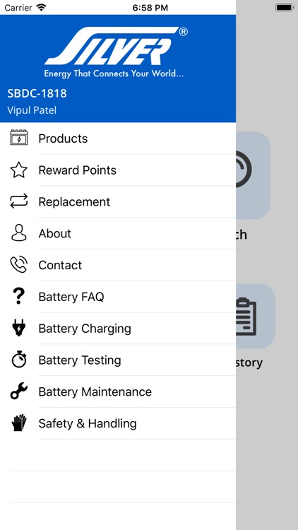 Silver Battery Dealer Connect