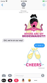 Bridezillas Stickers screenshot
