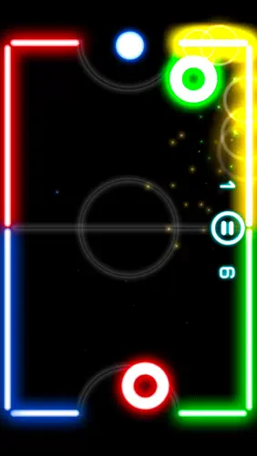 Glow Hockey 2L screenshot 4