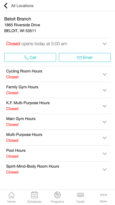 Screenshot #1 pour Stateline Family YMCA