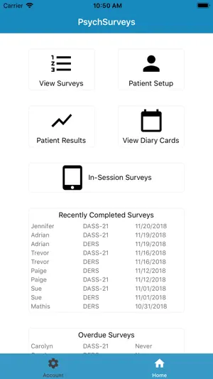 PsychSurveys screenshot 1