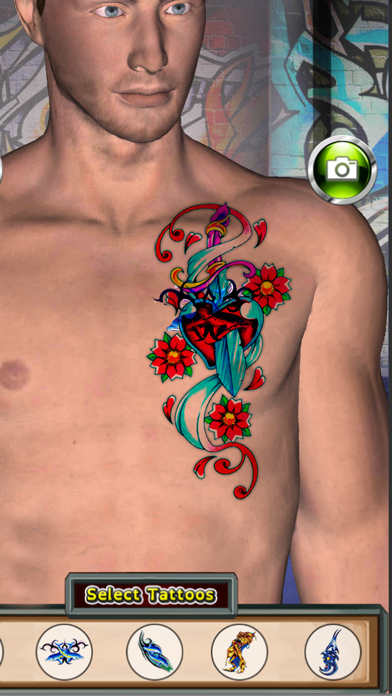 Tattoo Design Master 3Dのおすすめ画像3