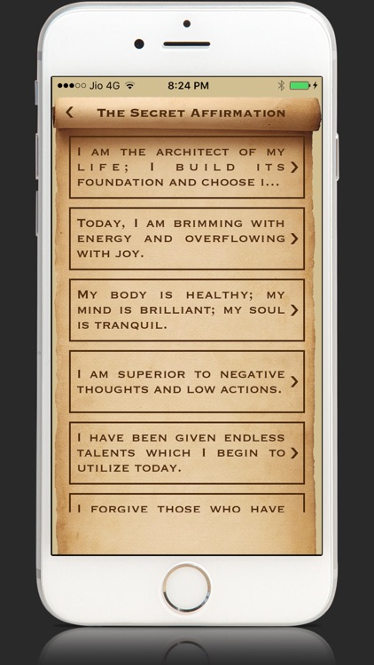 The Secret Affirmations Money