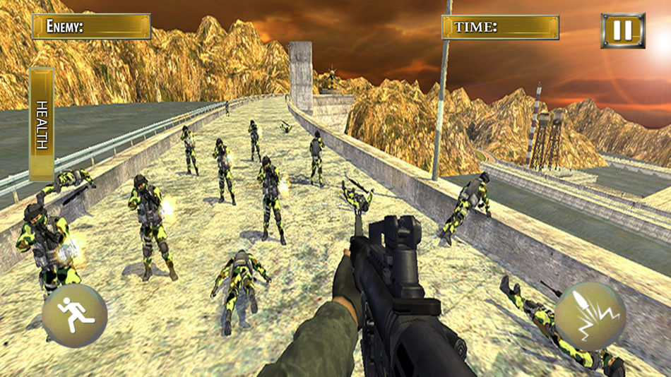 #5. Call Of Commando: FPS Shooting (iOS) Podle: Adnan Elahi
