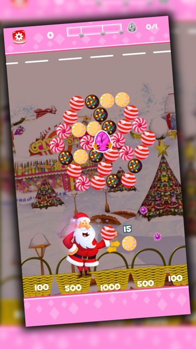 Christmas Santa candy crusher screenshot 2