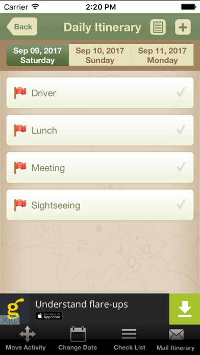 Trip Planner Pro Screenshot