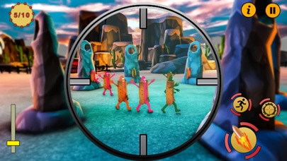 Sausage Escape Shooter screenshot 4