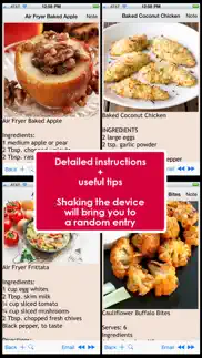 air fryer recipes iphone screenshot 1