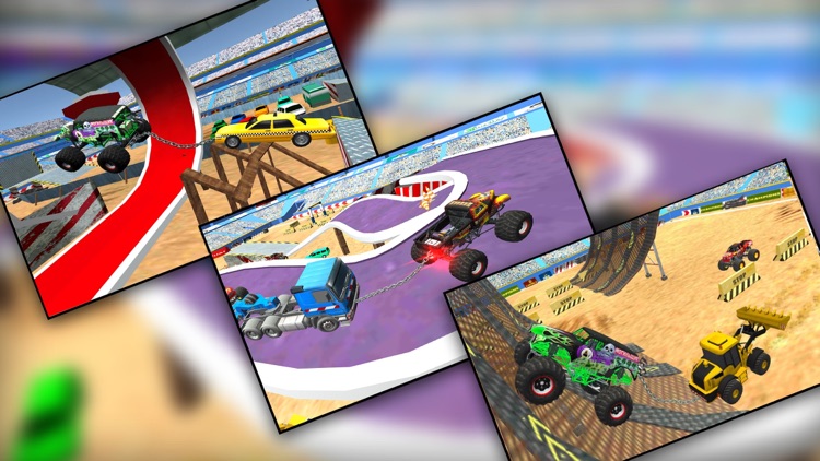 Monster Truck Rush Driving Sim screenshot-3