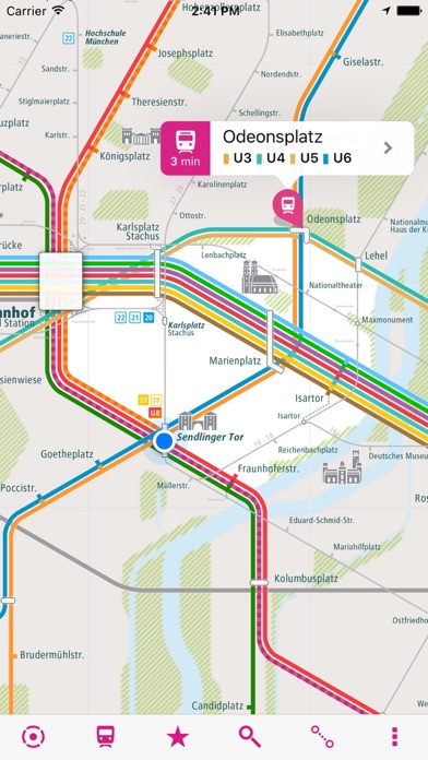 Screenshot #1 pour Munich Rail Map Lite