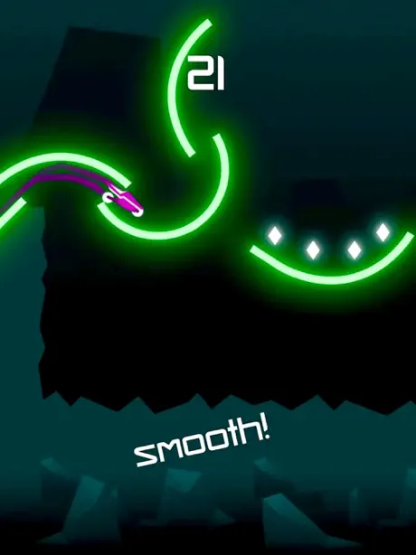 Neon Biker Rider Flip