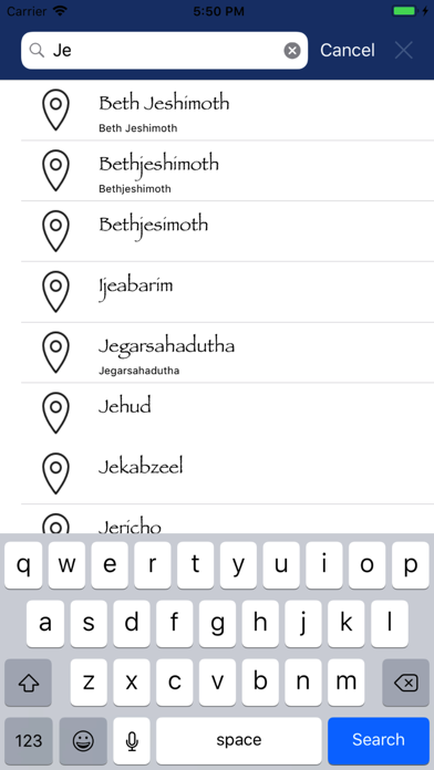 Tour The Bible iPhone screenshot 3 - Education app