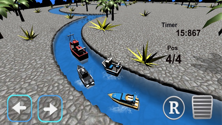 Fun racing games - jetski boat