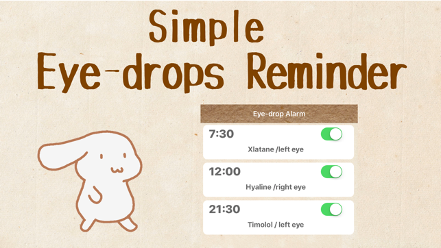 Eye-Drops Reminder(圖1)-速報App