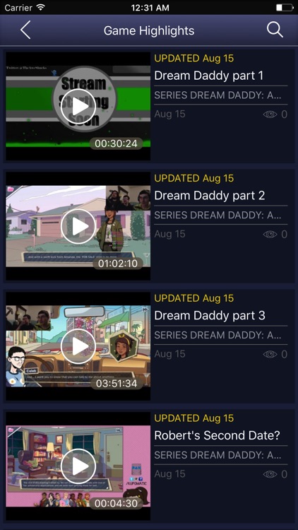 Game Titan for - Dream Daddy screenshot-3