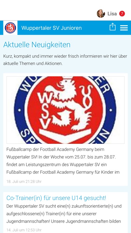 Wuppertaler SV Junioren