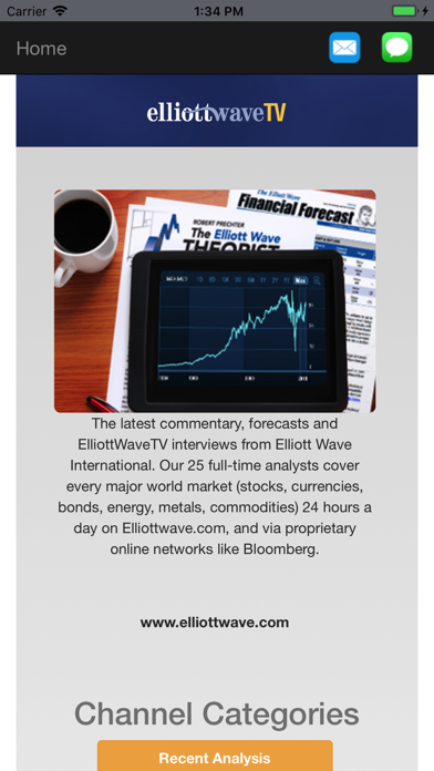 Screenshot #1 pour ElliottWaveTV - ETV