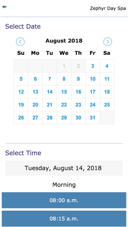MyAppointments Client screenshot-3