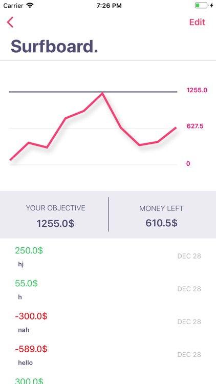 Saveapp - save up money easily