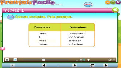 Francais Facile 2 screenshot 3
