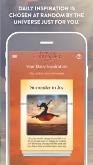 the power of surrender cards iphone screenshot 2