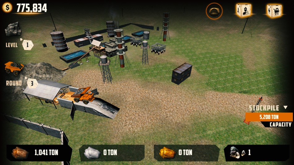 #4. Mining Sims (iOS) Podle: Anthony Ross