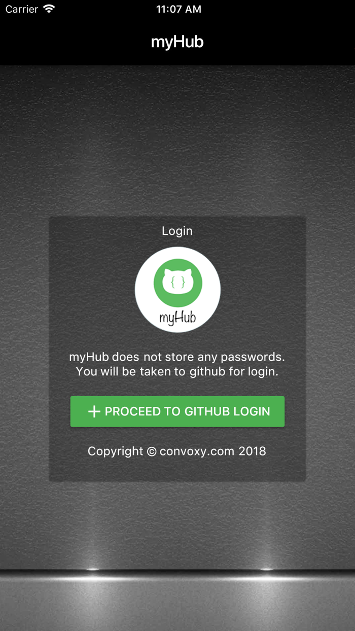 myHub - client for github