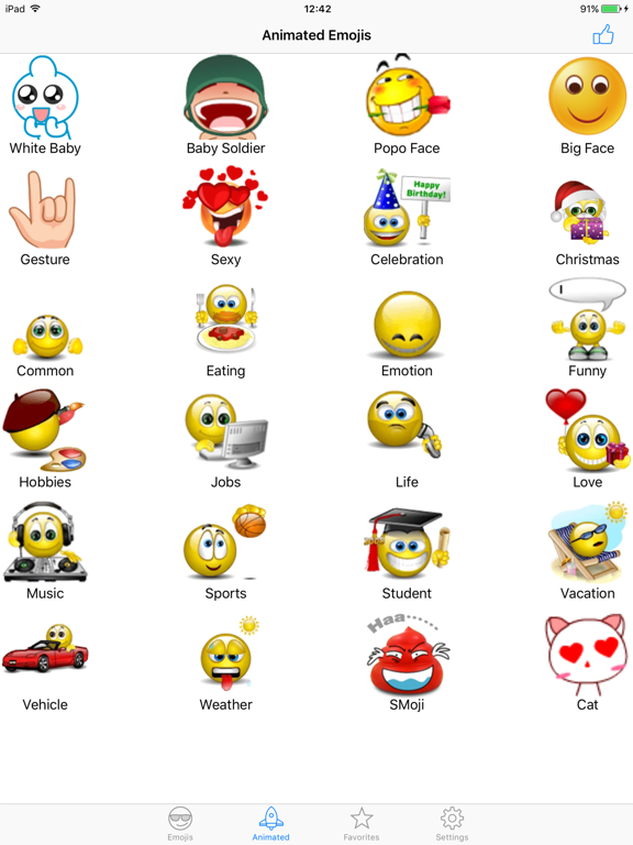 Screenshot #4 pour Adult Emoji Animated Emojis