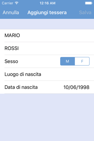 iTesserino - Tessera sanitaria screenshot 3