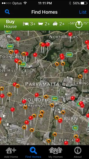 Screenshot von Eco Easy Home - Real Estate auf dem iPhone 2