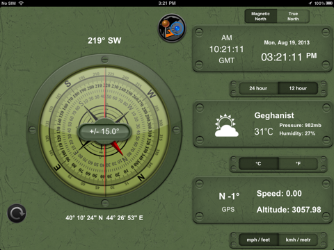 Military Compass+ screenshot 3