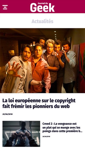 Journal du Geek(圖1)-速報App