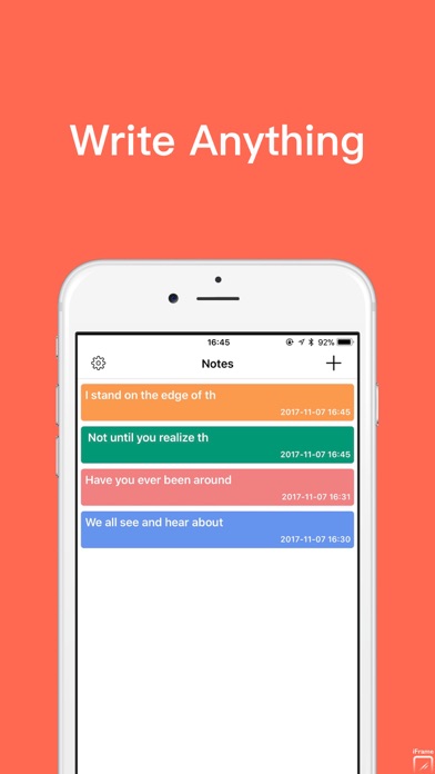 Color Note - Notebook screenshot 2