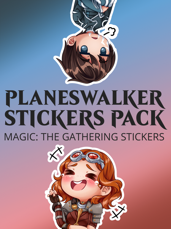 Screenshot #4 pour Planeswalker Stickers Pack