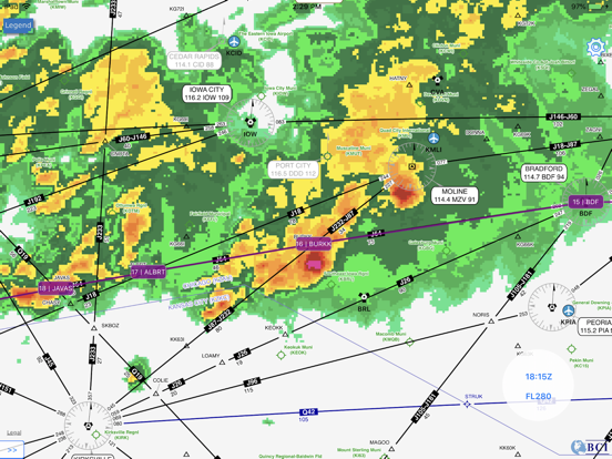FlightWx iPad screenshot 4 - Weather app
