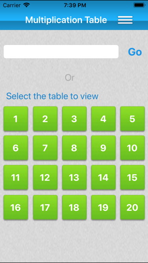 Multiplication - Times  Tables