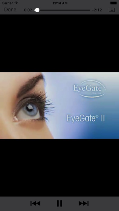 EyeGatePharma screenshot 4