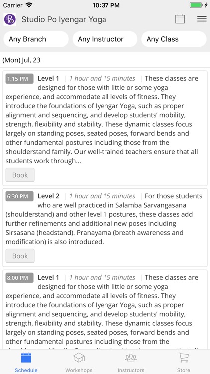 Studio Po Iyengar Yoga