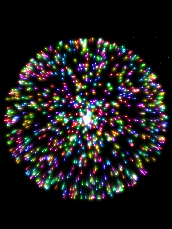 Screenshot #6 pour Real Fireworks Visualizer