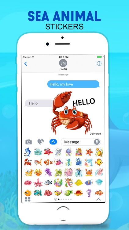 Sea Animals Stickers Pack screenshot-4