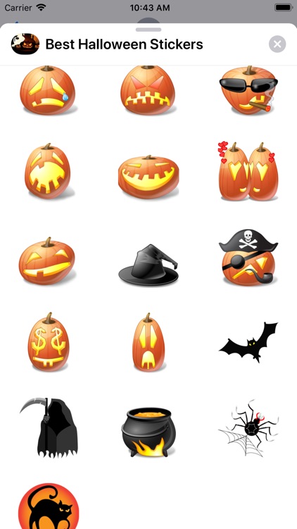 Nice Halloween Stickers
